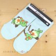 Photo2: Pokemon Center 2021 Minna Otsukaresama Socks for Women 23 - 25 cm 1 Pair Grookey (2)