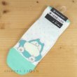 Photo3: Pokemon Center 2021 Repoto Kaitene! Socks for Women 23 - 25 cm 1 Pair Snorlax (3)