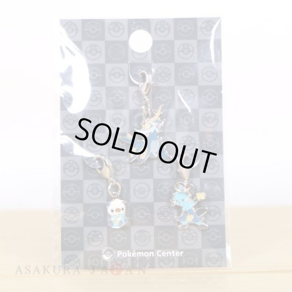 Photo2: Pokemon Center 2022 Metal Charm # 501 502 503 Oshawott Dewott Samurott (2)