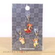 Photo3: Pokemon Center 2024 Metal Charm # 653 654 655 Fennekin Braixen Delphox (3)