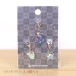 Photo3: Pokemon Center 2024 Metal Charm # 656 657 658 Froakie Frogadier Greninja (3)