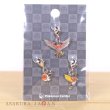 Photo3: Pokemon Center 2024 Metal Charm # 661 662 663 Fletchling Fletchinder Talonflame (3)