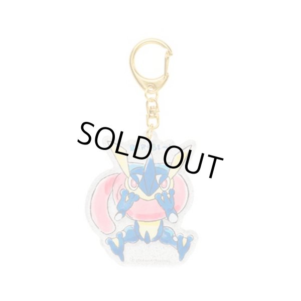 Photo1: Pokemon Center 2020 BEROBE ~! Acrylic Charm Key chain #5 Greninja (1)