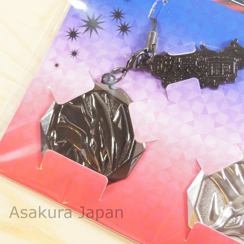 Pokemon 2014 Movie Limited Metal Charm Strap Xerneas Yveltal Set Of 2