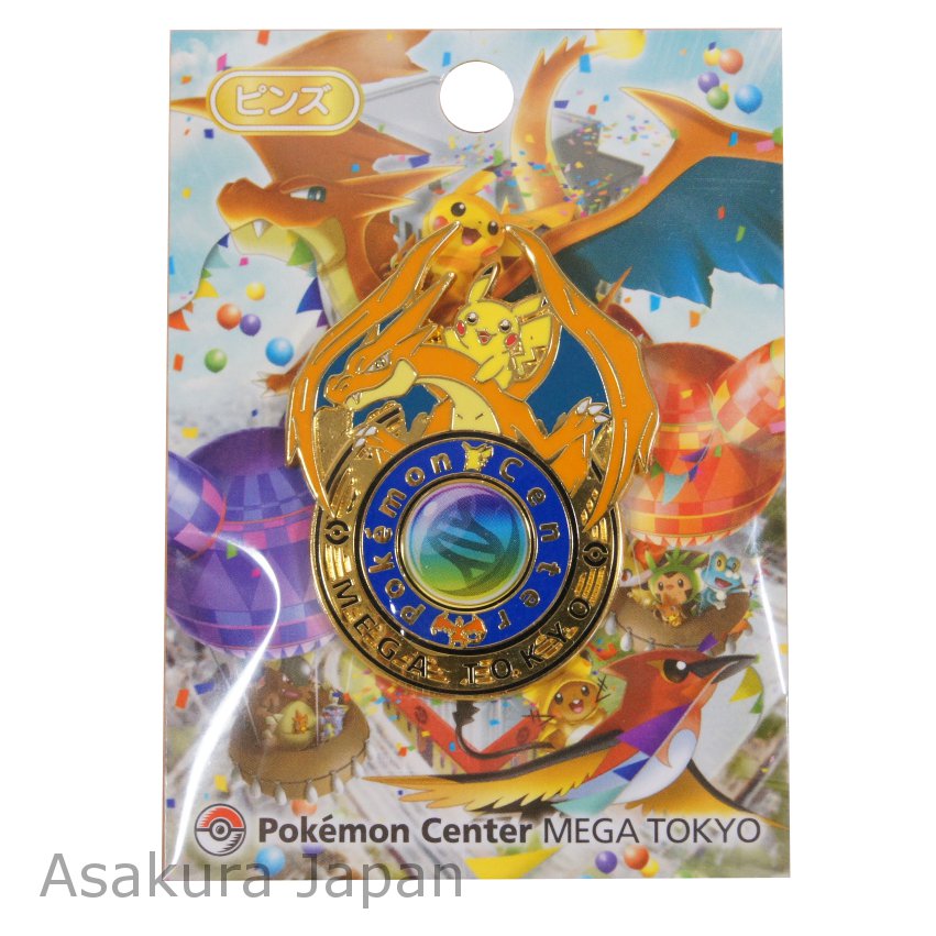 Pokemon Pin Badge Pokemon Center Mega Tokyo Limited Mega Charizard Pins  Japan