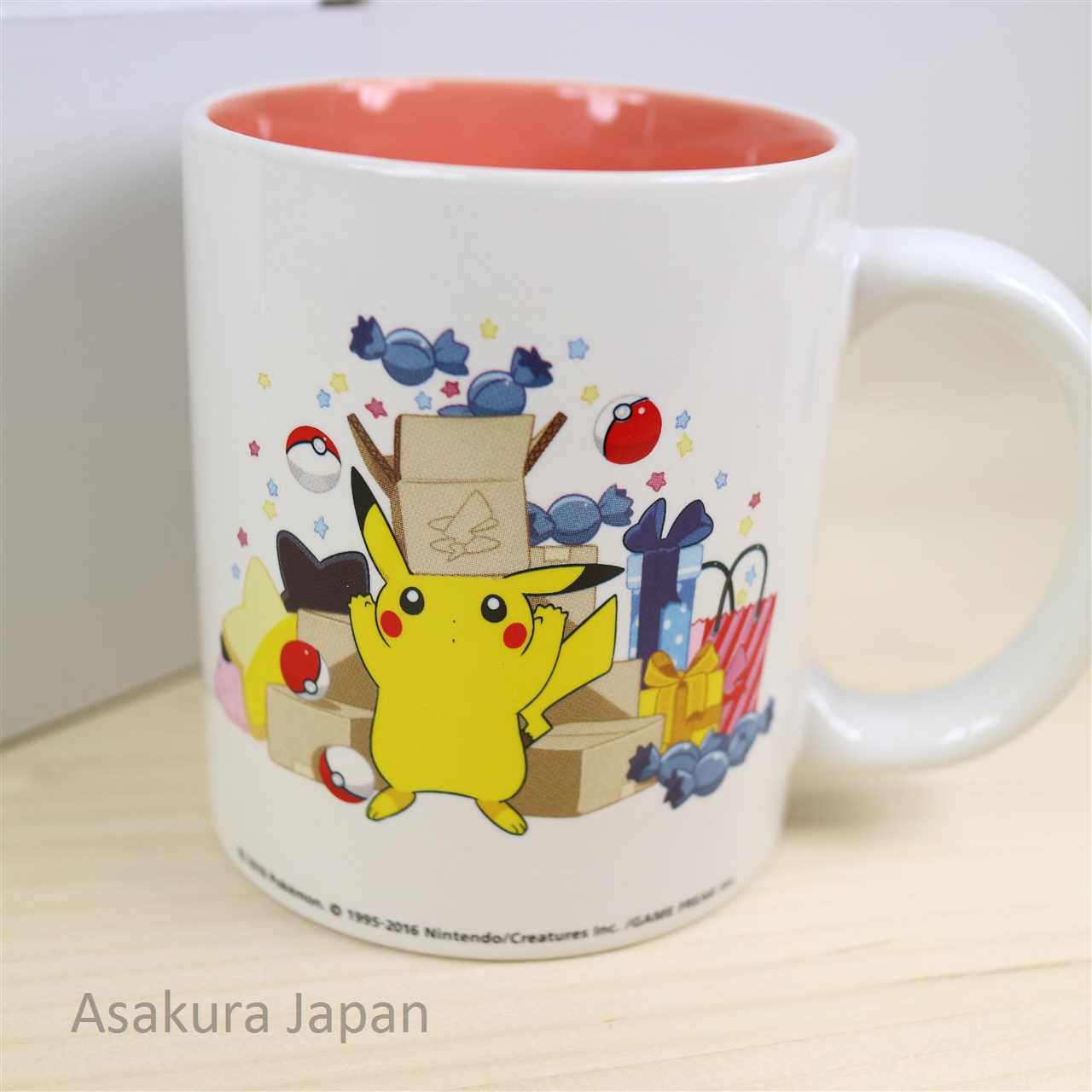 Pokemon Center Online Campaign Pikachu Mug Yellow ver cup From Japan