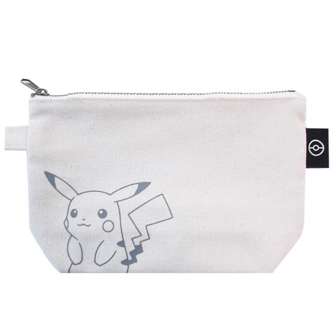 Pokemon 16 Pouch Case Pikachu Line White Pokemon 16 Pouch Case Pikachu Line White