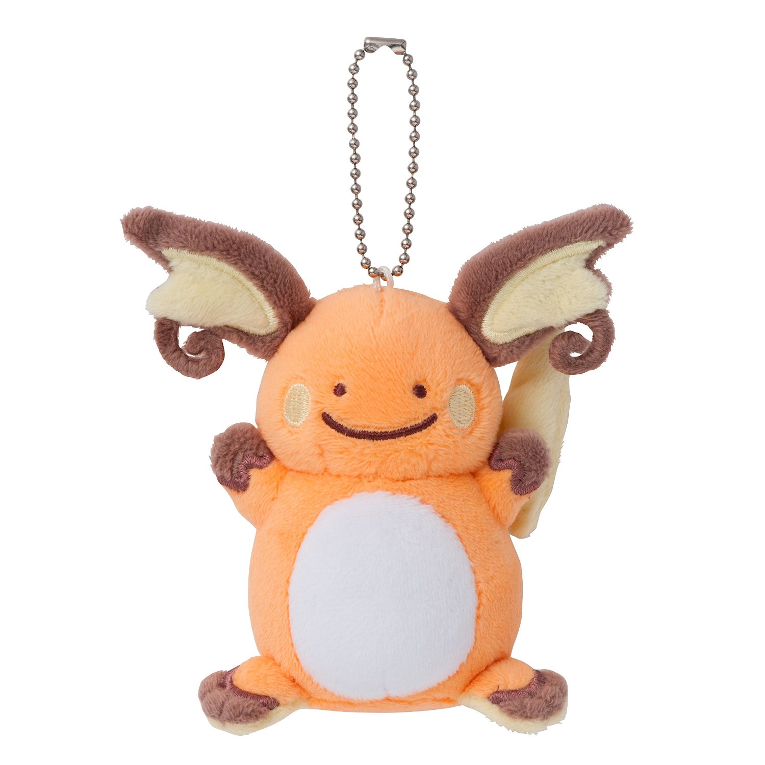 Authentic Pokemon center plush Ditto transform Raichu +/- 17cm