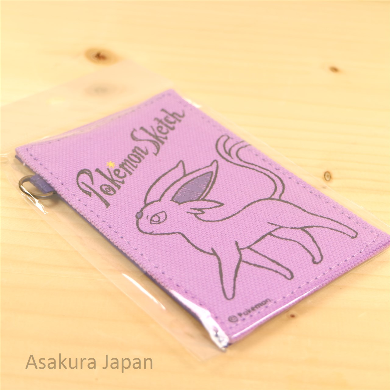Pokemon Center Original Pokémon Sketch Card Pass Case Espeon From Japan 