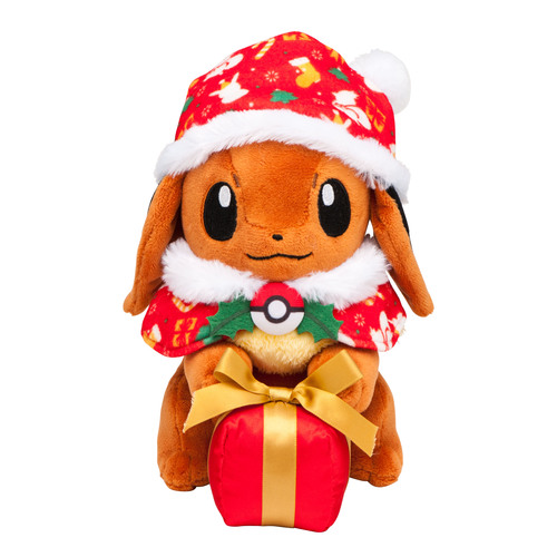 christmas eevee plush