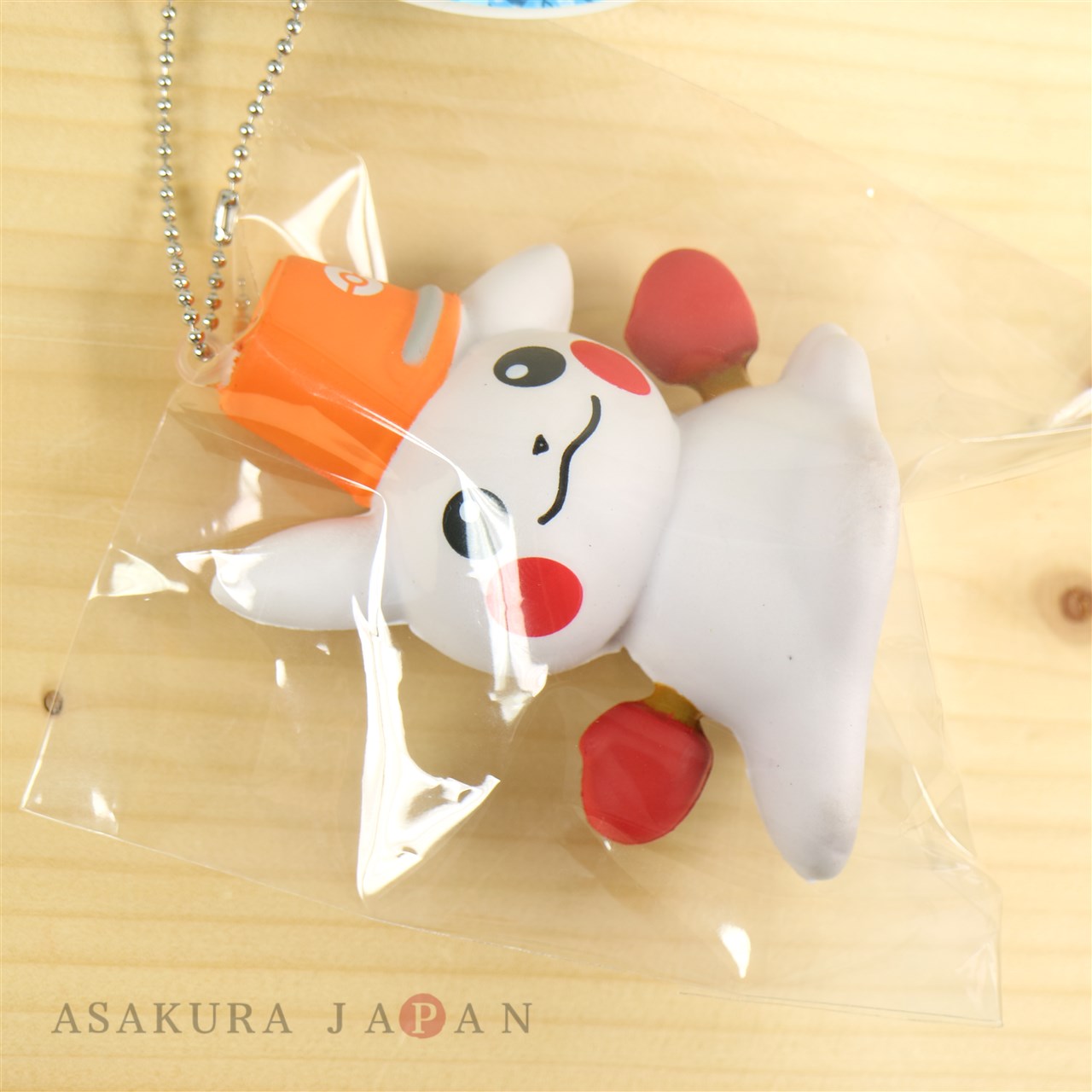 Pokemon Center 16 Sapporo Snow Festival Snowman Pikachu Squeeze Key Chain