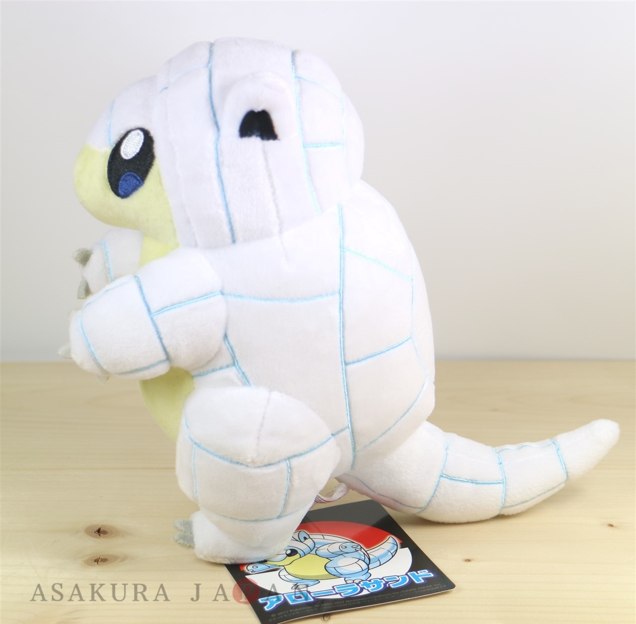 POKEMON SANDSHREW ALOLA PELUCHE Sandslash sole luna doll plush Sabelette Sandan 
