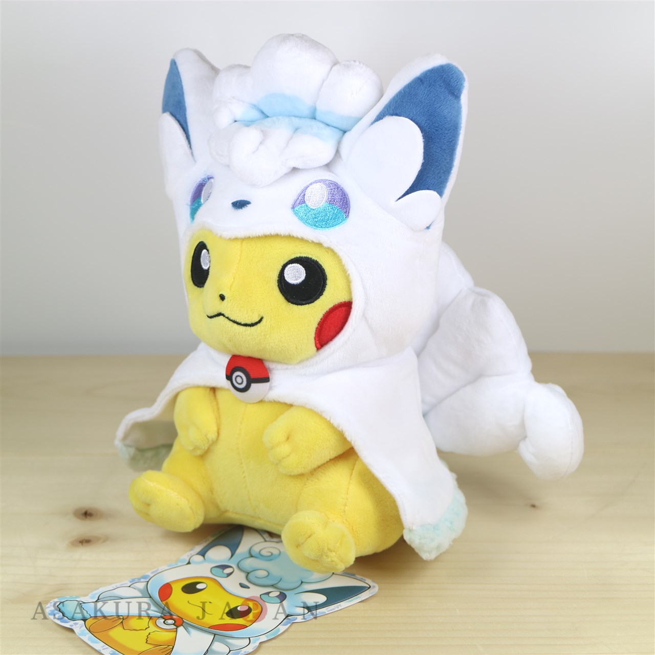 pikachu vulpix plush