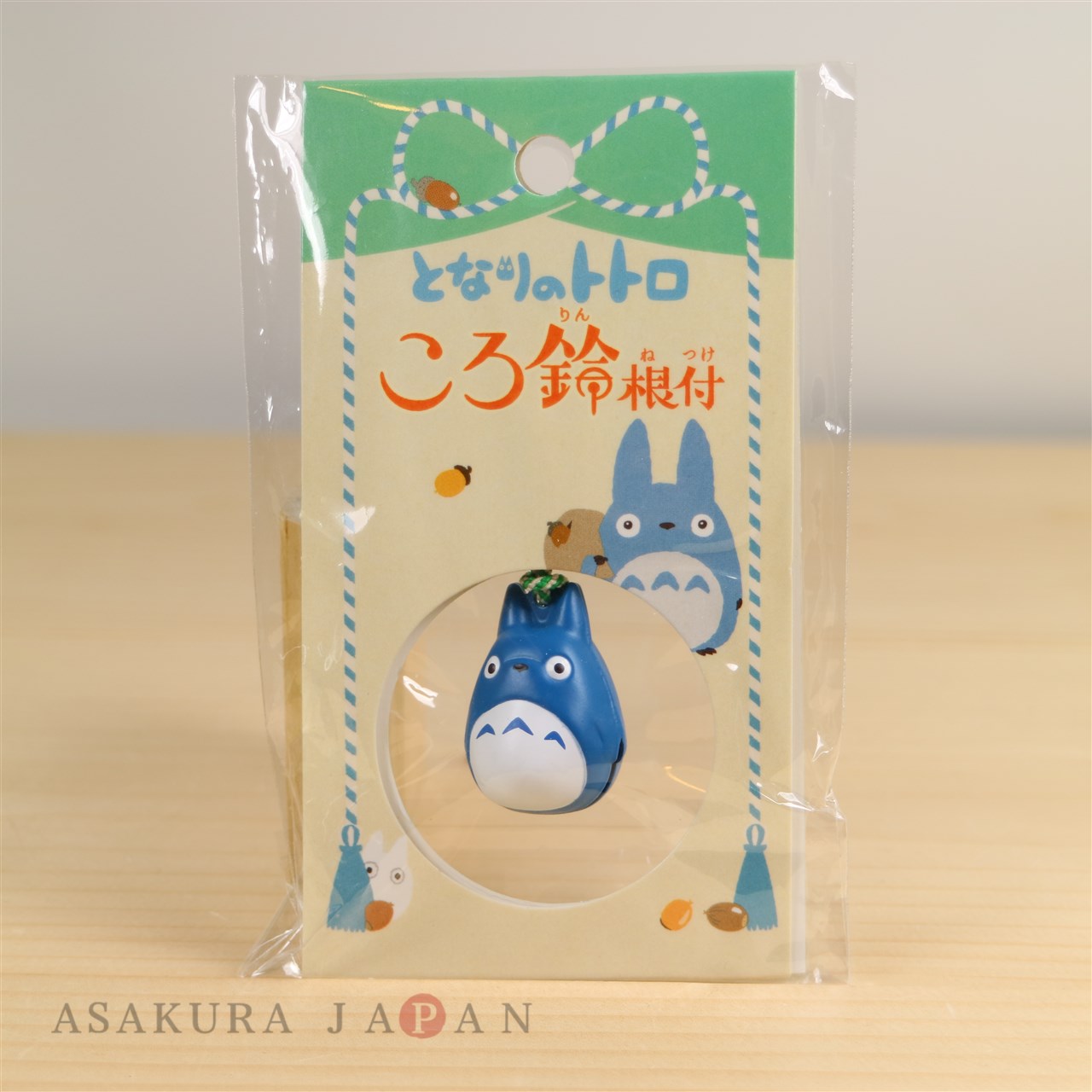 Studio Ghibli My Neighbor Totoro Figure Bell Charm Strap Chu Totoro