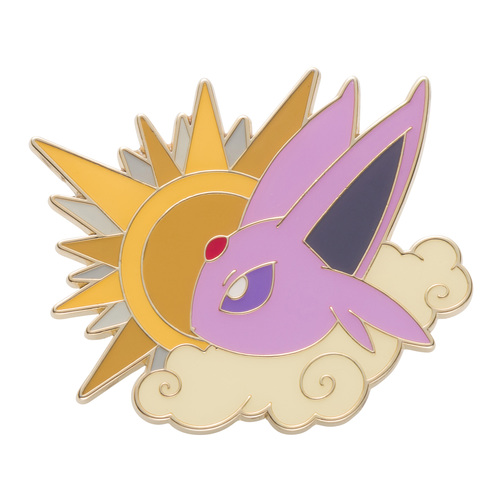 Shiny Eevee Pin Badge – Cup of Cards