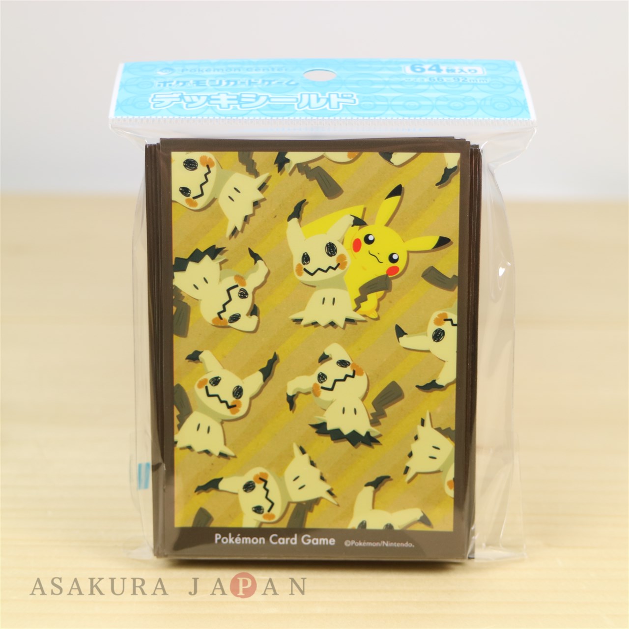 Pokemon Card Game Sleeve Mimikyu Ippai 64 sleeves Japanese Asakura