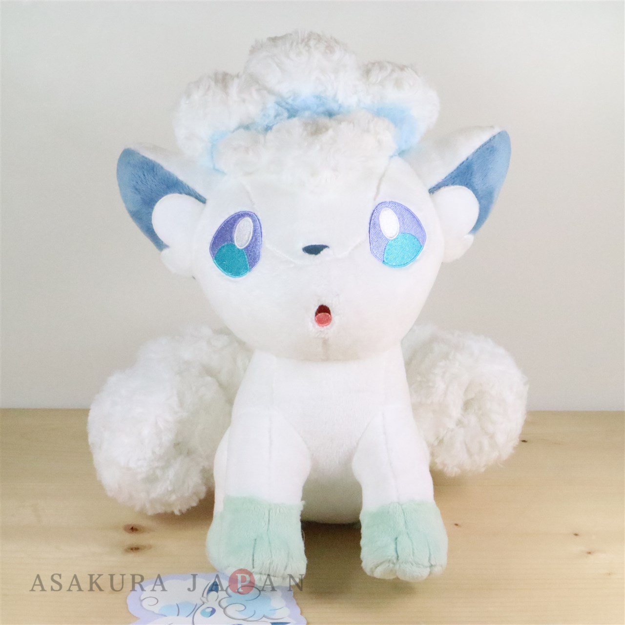 alolan vulpix plush pokemon center