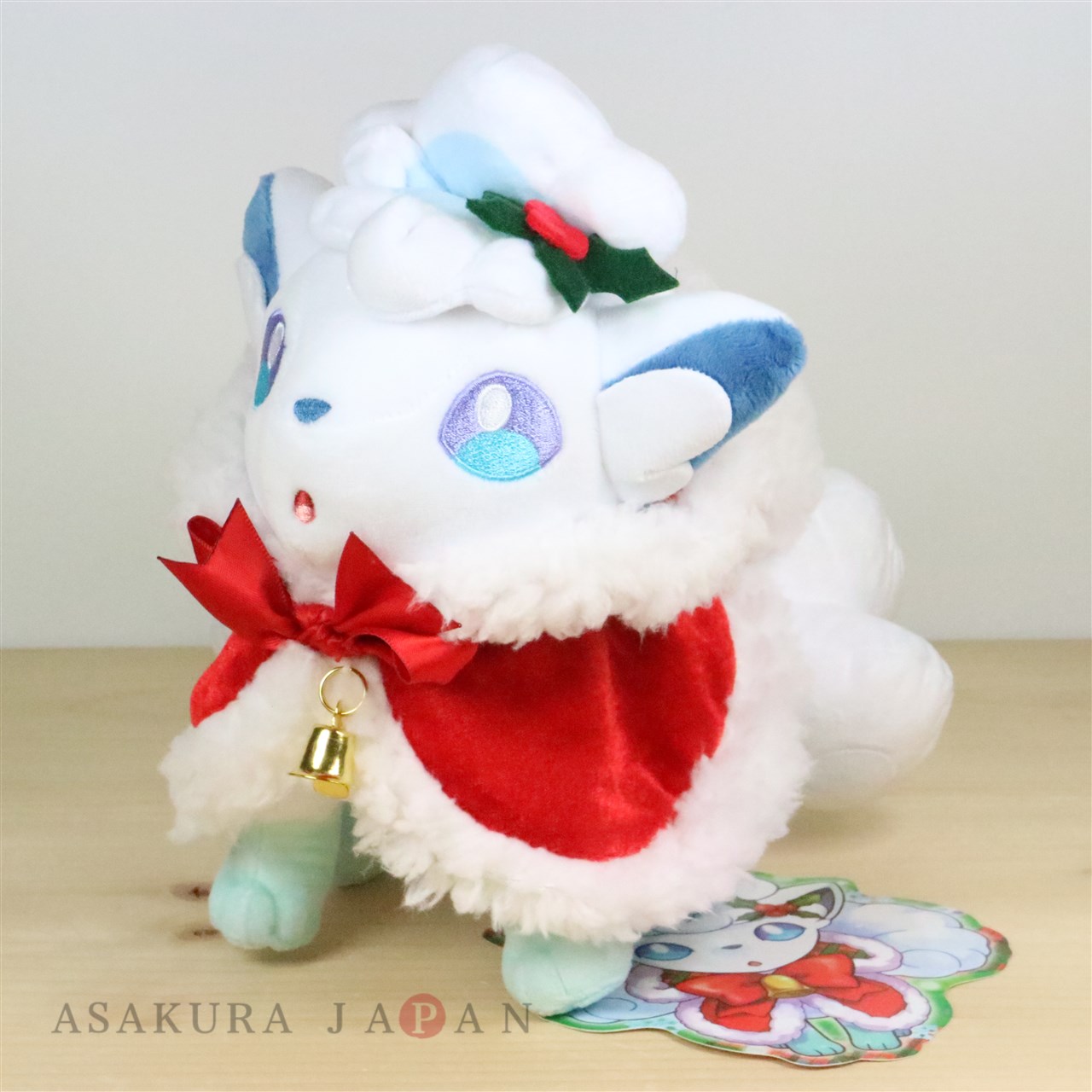 alolan vulpix christmas plush