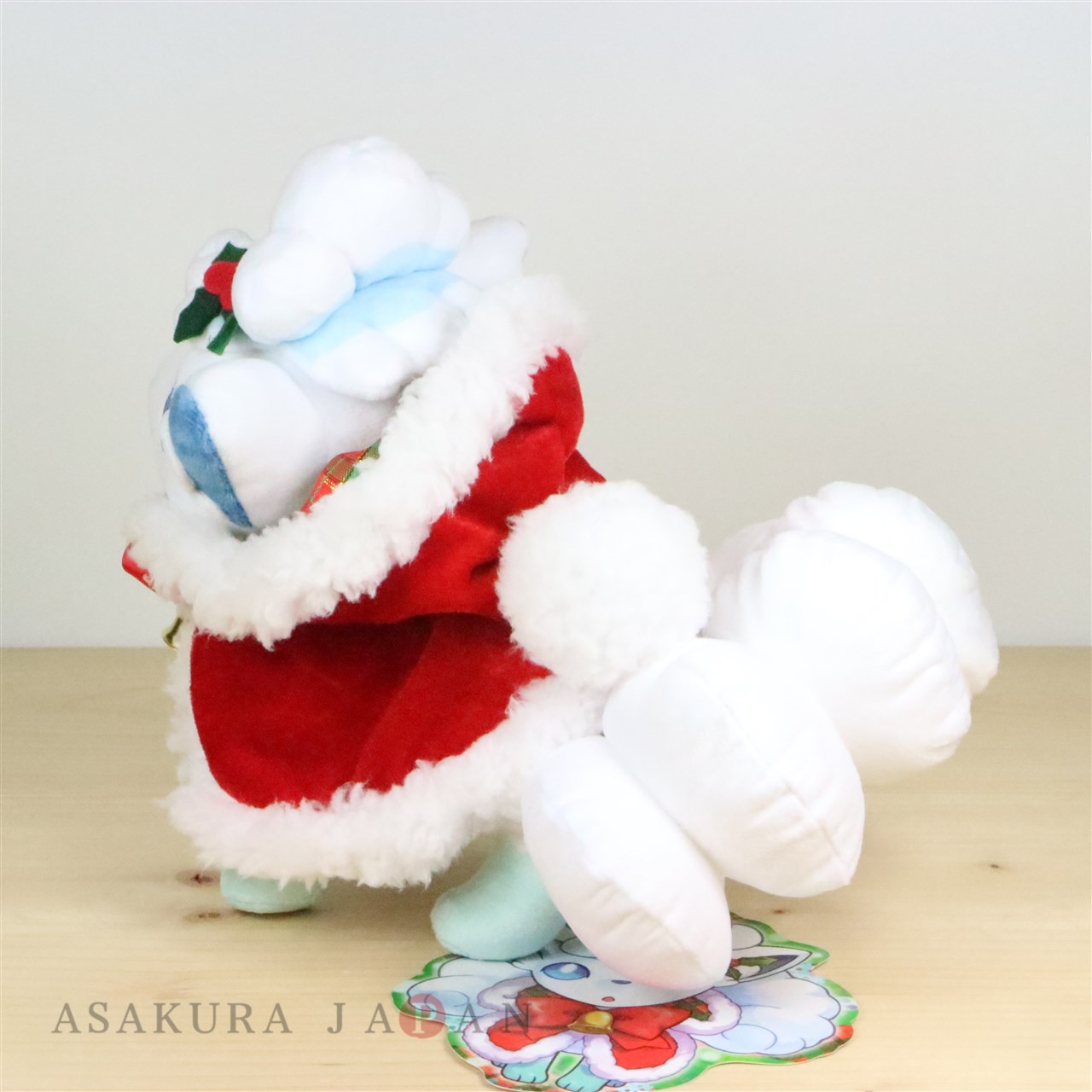 alolan vulpix christmas plush