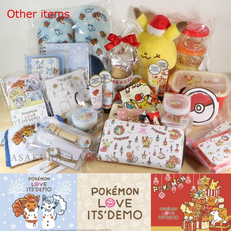 Pokemon Love Its Demo Christmas Thermo Stainless Bottle Cup Flareon