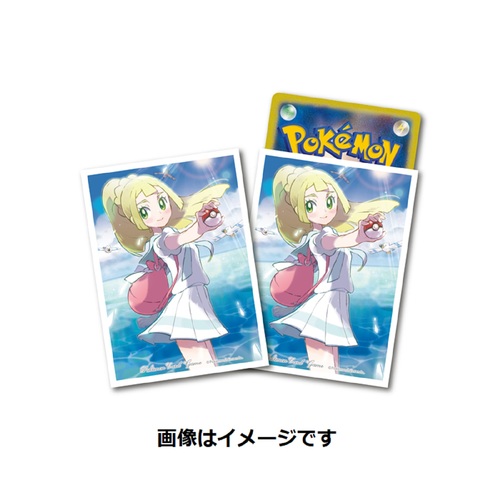 Lillie Card Sleeves Pokemon Center Japan 64 sleeves per pack 