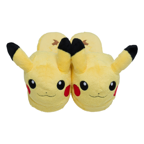 Pokemon Center 2018 Pikachu Face Slippers Room Shoes