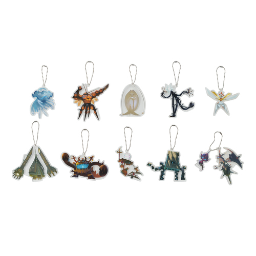 Pokemon Center 2018 Fall in the Ultra Beast Acrylic Charm Key