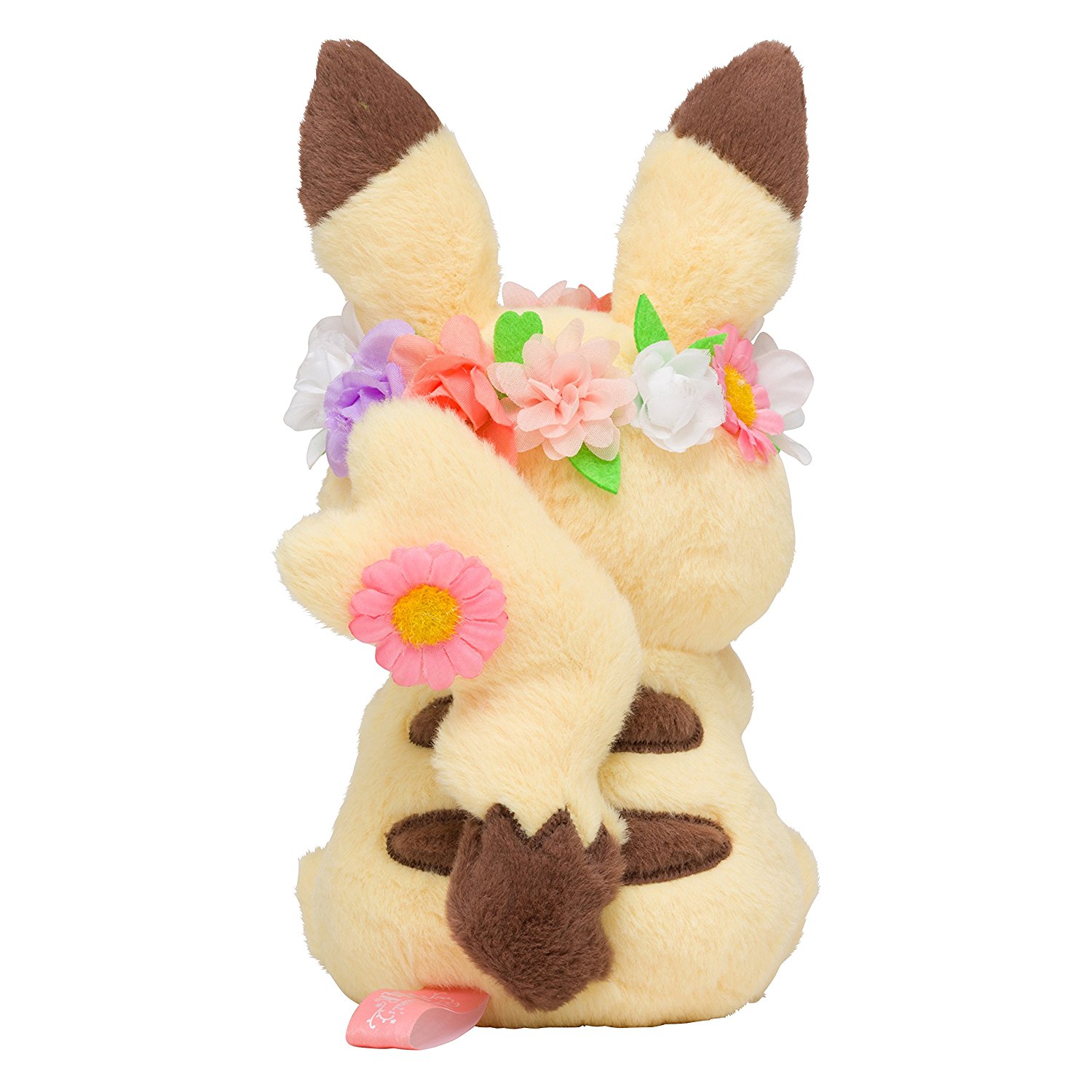 Japan-Pokemon Center Easter Flower pikachu & Eevee Soft Plush Toys Plüschtiere 