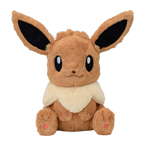 Pokemon Center 2018 Giant Fluffy Plush Eevee FUWAFUWA