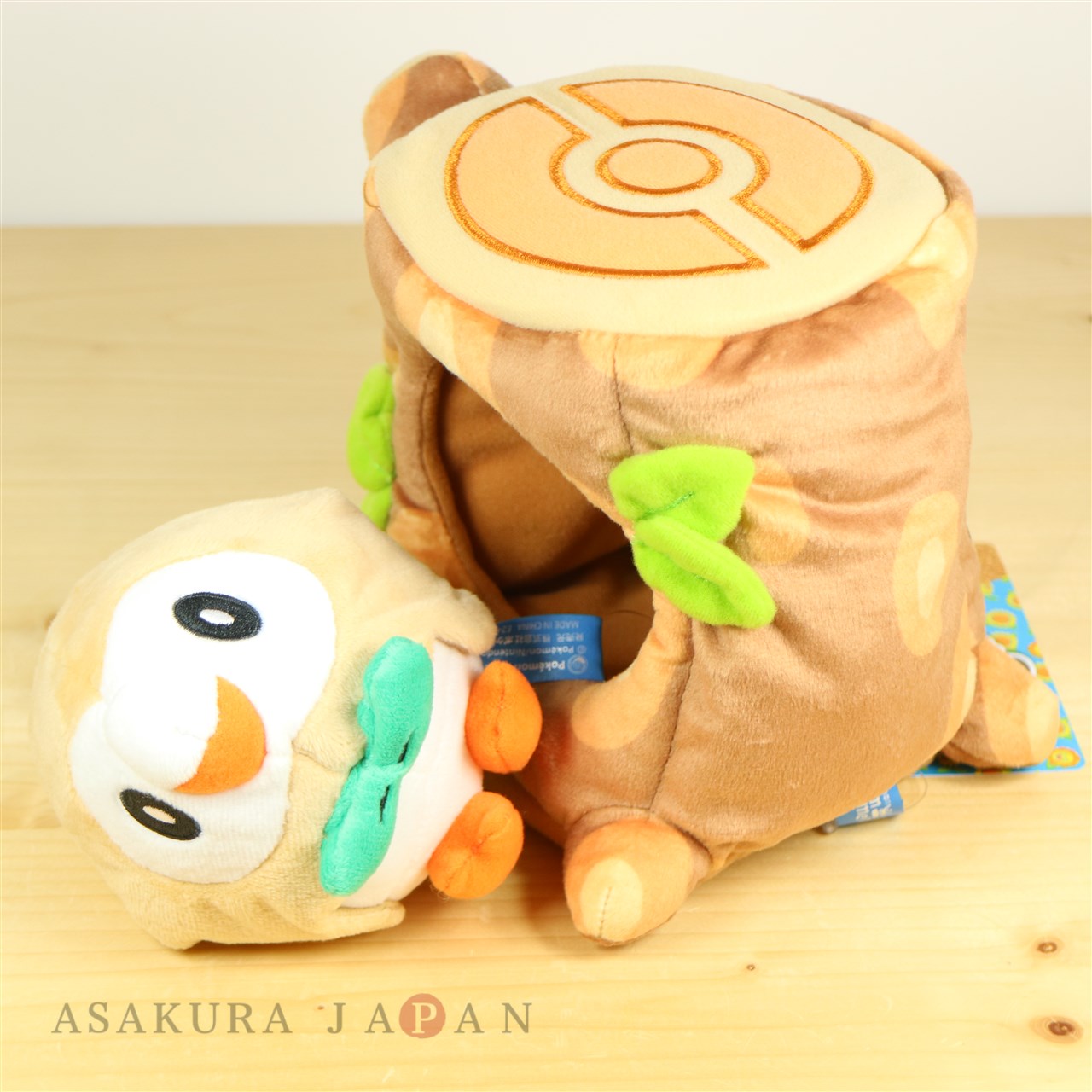 pokemon center rowlet plush