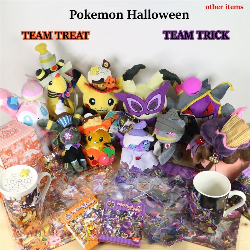 pokemon center 2018 halloween we are team treat sylveon plush doll 18091702