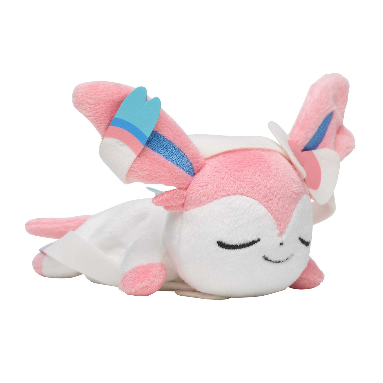 Pokemon Center 2018 Kuttari Series Sylveon Plush Toy Sleeping Version