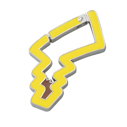 Pokemon Center Original Carabiner clip Pikachu Face Key Chain Ring Japan