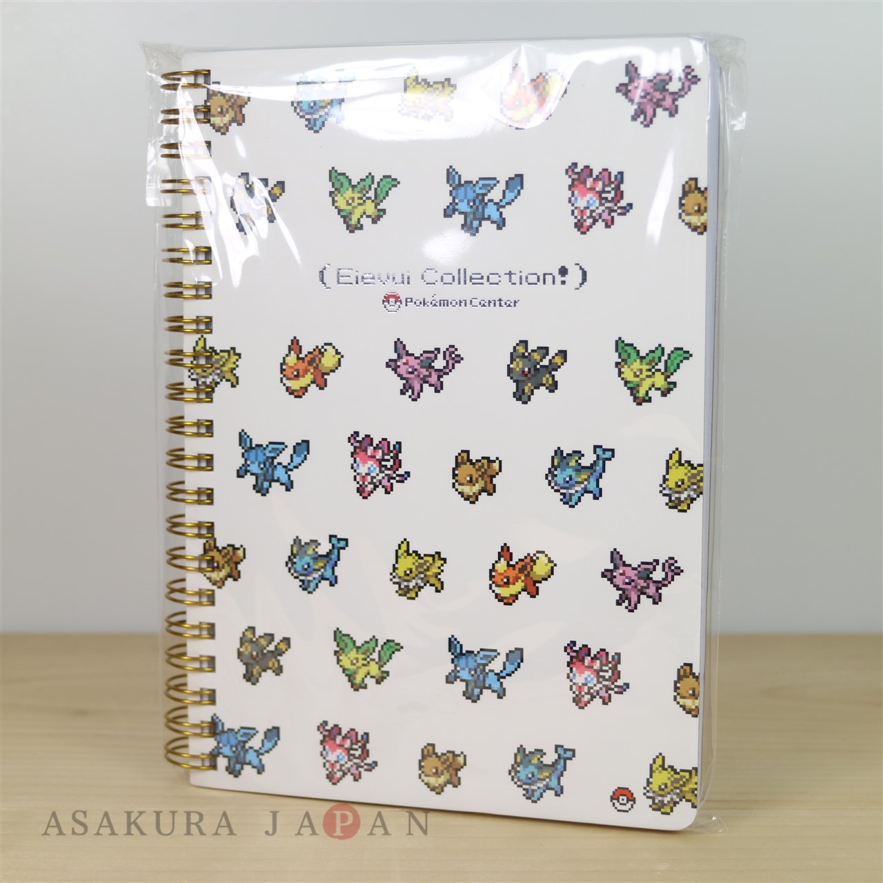 Free Eevee Pokemon Spiral Notebook