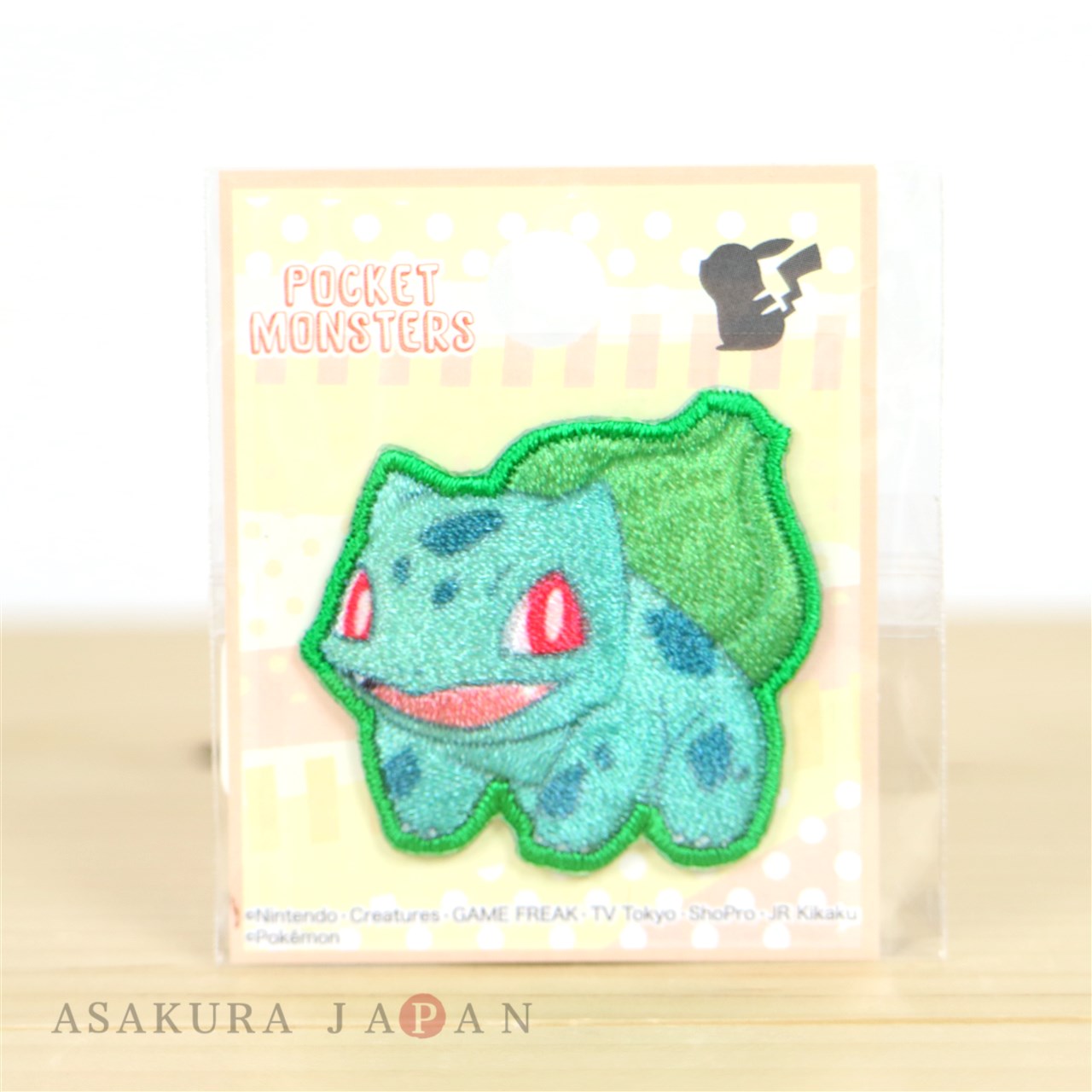 Pokemon Mini Embroidered Sew Iron On Patch Badge Bulbasaur
