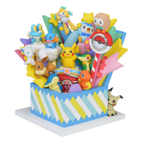 Pokemon Center 18 th Anniversary Table Clock