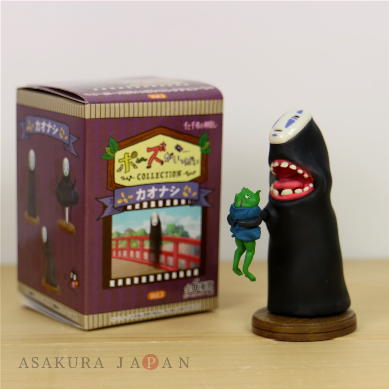 Studio Ghibli - Spirited Away - So Many Poses! No Face, Benelic Blind Box  Figure