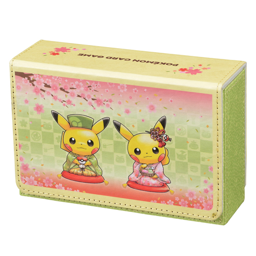 Pokemon Center Original Card Game Double Deck Case Kyoto Renewal Open