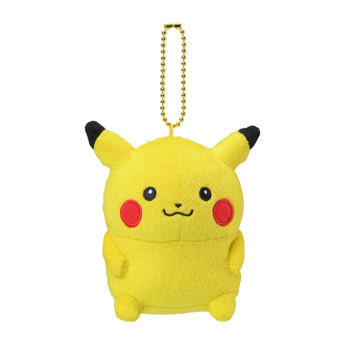 pikachu plush keyring