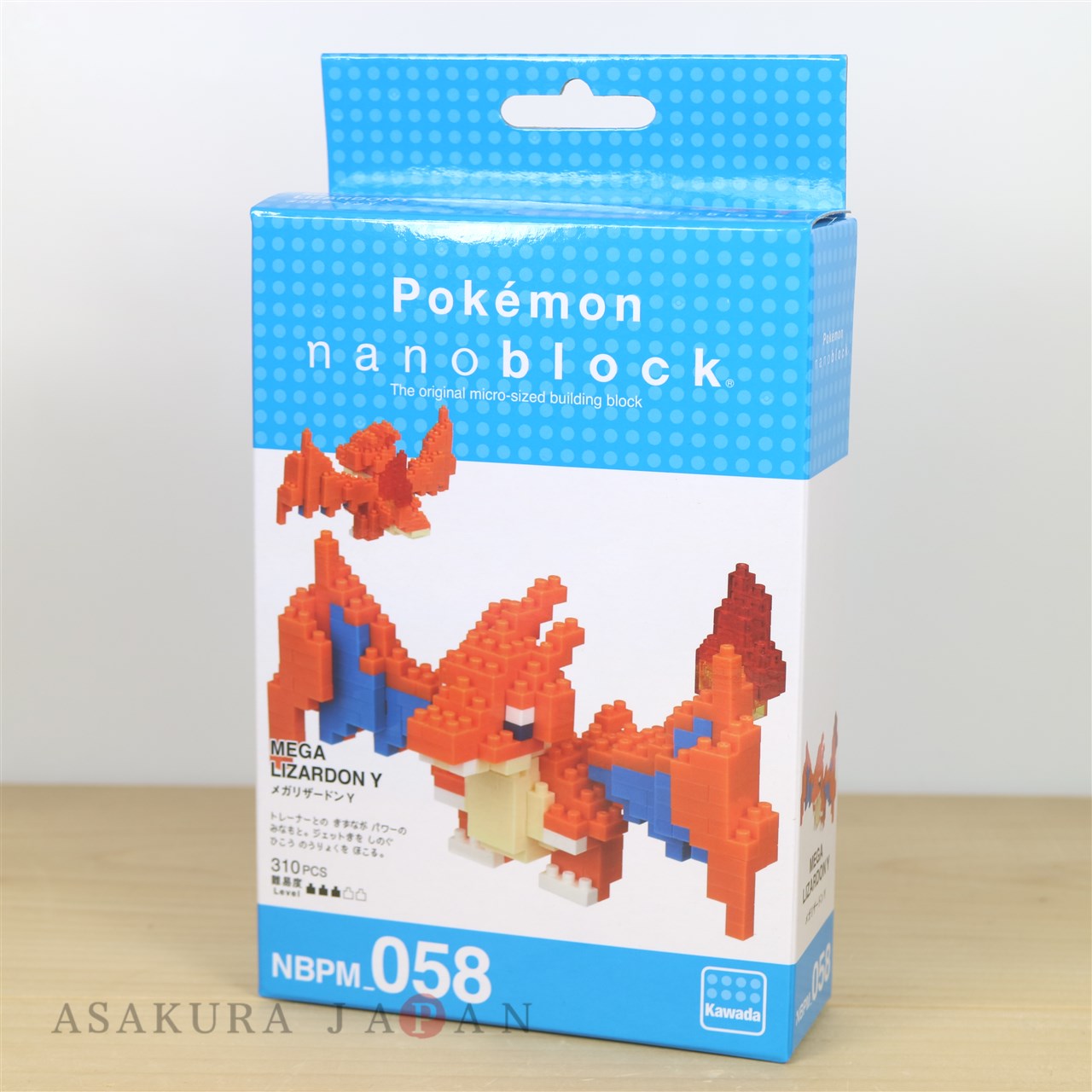 Details about   Pokemon KAWADA nanoblock NBPM_008 Charizard micro-sized building block
