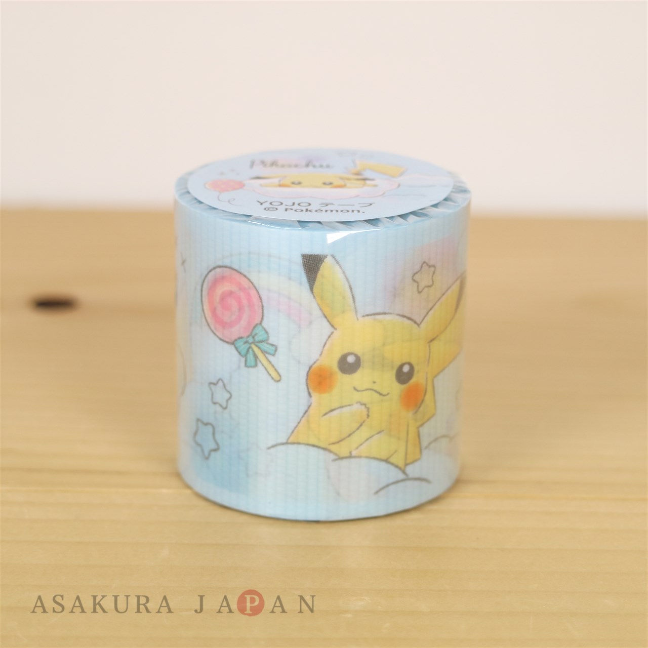 Pokemon Center Original Rainbow Campaign Pikachu Ver Yojo Tape
