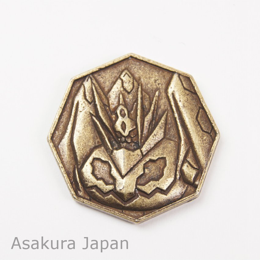 Pokemon XY&Z 2016 Metal Collection SP Zygarde Perfect Forme Coin (Bronze  Ver)