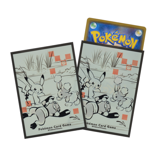 Pokemon Center Original Card Game Sleeve Giga Sumi E 64 Sleeves