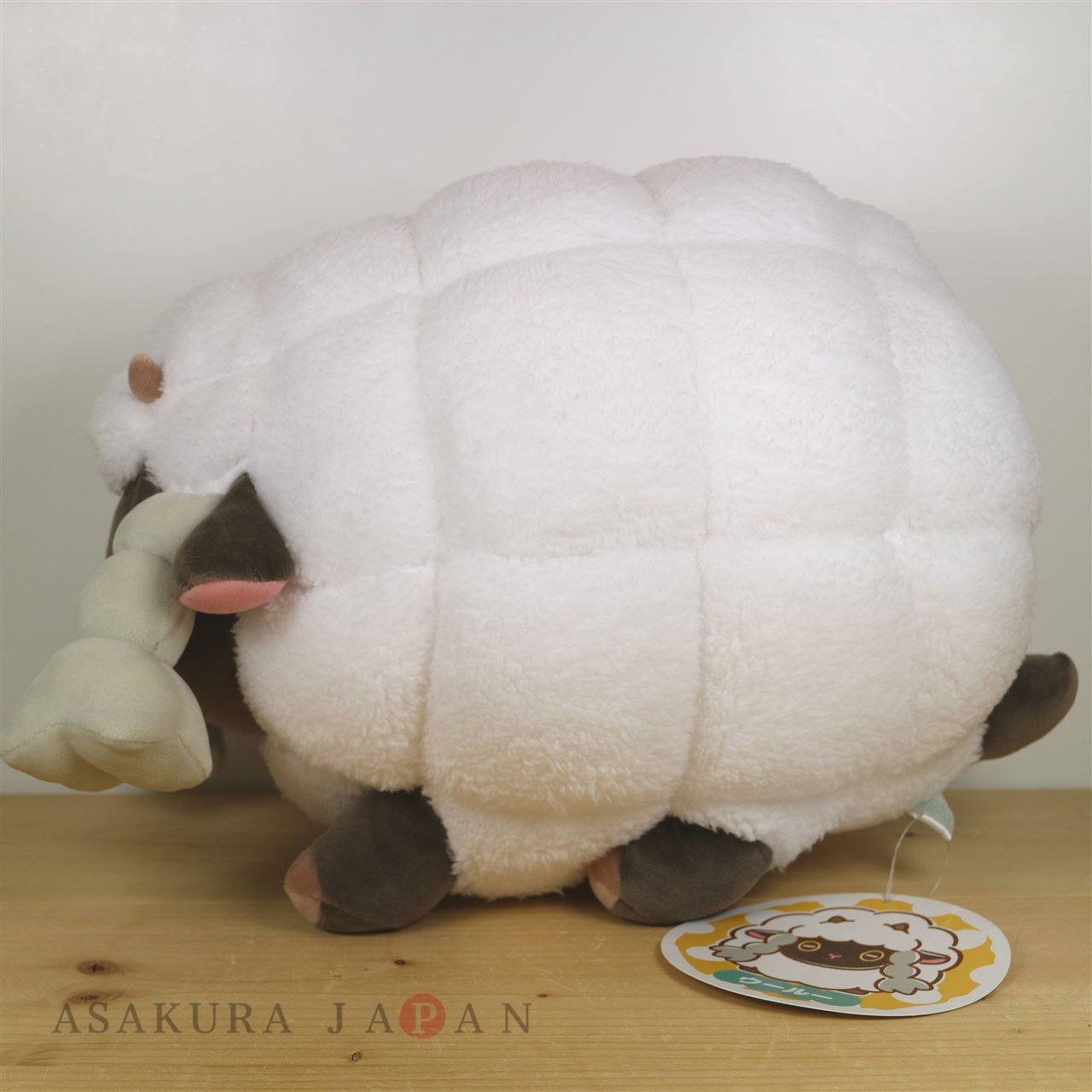Pokemon Center 2020 MOTCHIRI MANMARU Cushion Plush doll Wooloo