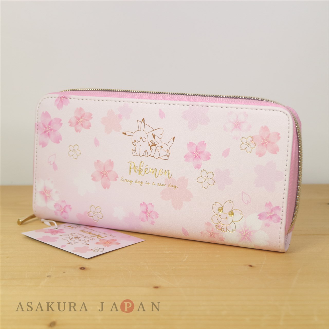 cherry blossom wallet