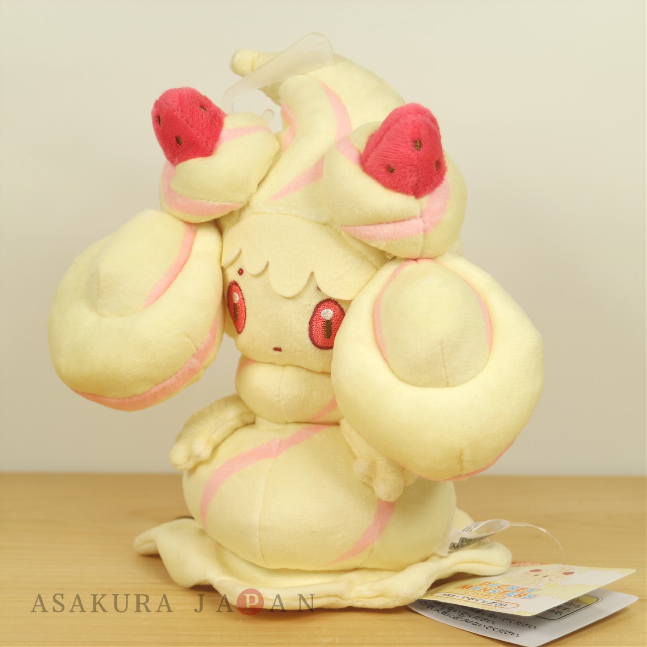 Pokemon Plush doll ALL STAR COLLECTION Alcremie Milky Salt Berry Japan NEW