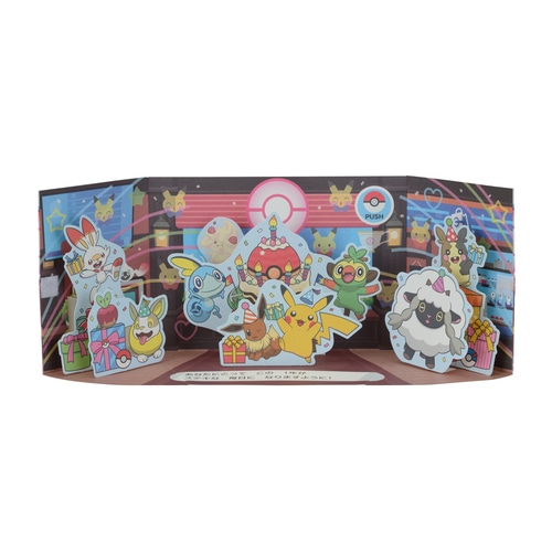 Pokemon Center 2021 Greeting card Birthday Pokemon Center