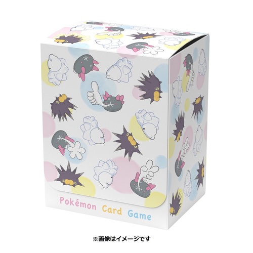 Pokemon Center Original Card Game Flip Deck Case Pyukumuku Pincurchin Snom