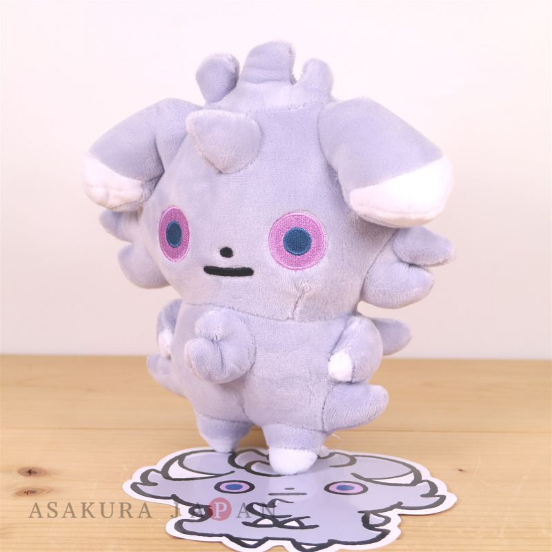 Pokemon Center 2021 Galarian Meowth Day campaign Espurr Plush doll