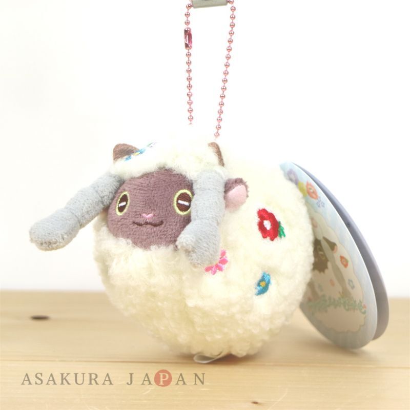 Pokemon Center 21 Happy Easter Basket Wooloo Plush Mascot Key Chain Pokemon Center 21 Happy Easter Basket Wooloo Plush Mascot Key Chain